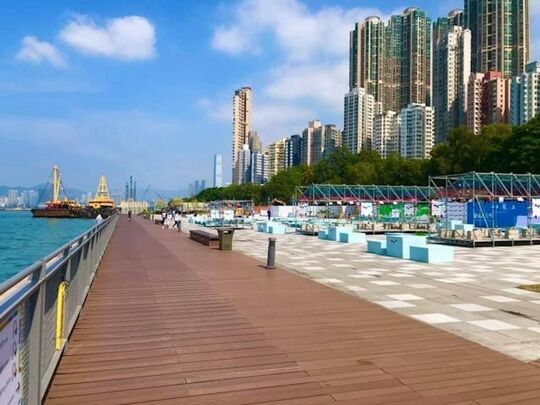 坚尼地城城西道 卑路乍湾海滨长廊
