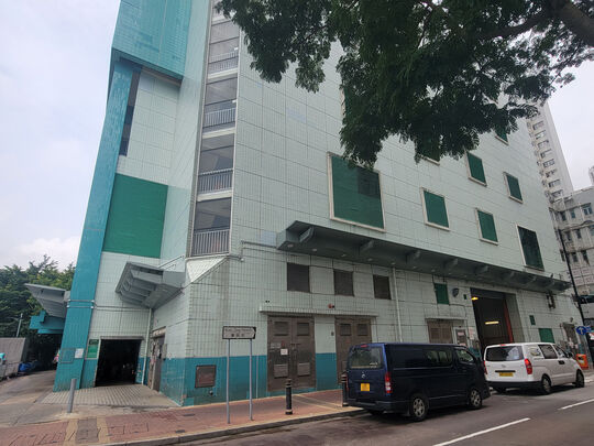 鸭脷洲市政大厦垃圾收集站