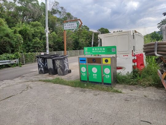 八乡水流田村(石岗机场路 , 灯柱FB9295附近)